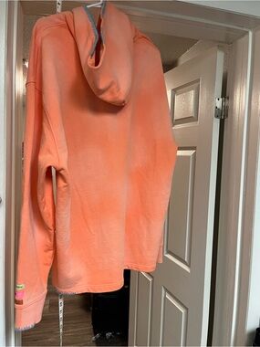NWOT men’s never worn scotch & soda Orange Palm-Embroidered Hoodie Sweatshirt 🆕